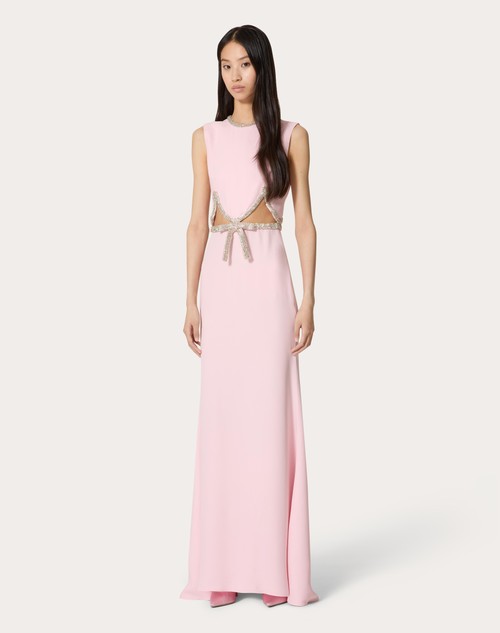 Red Valentino ABITO DA SERA IN CADY COUTURE RICAMATO Economico