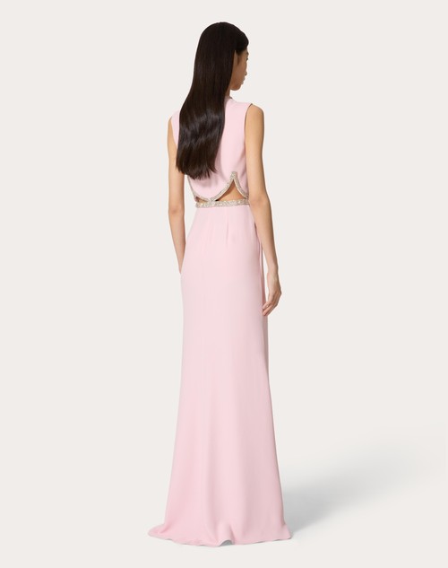 Red Valentino ABITO DA SERA IN CADY COUTURE RICAMATO Economico