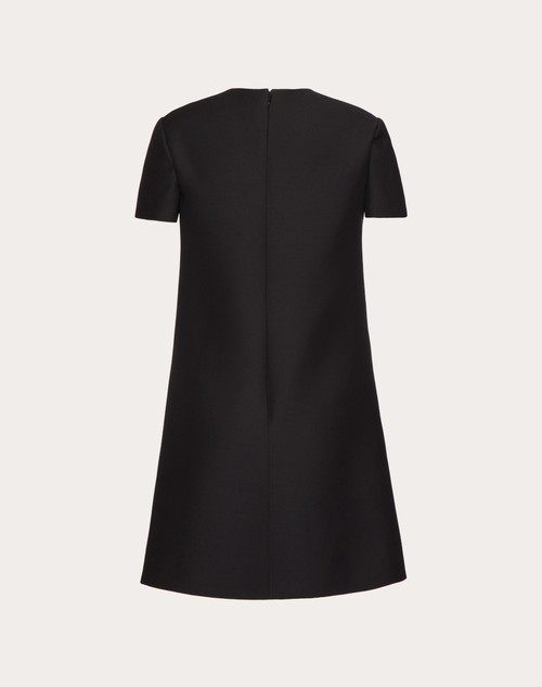 Red Valentino ABITO CORTO IN CREPE COUTURE Vendita Calda