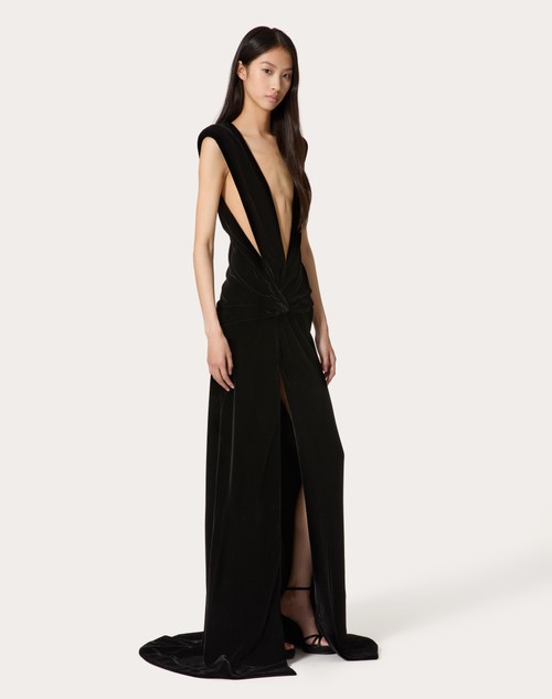 Red Valentino GOWN IN VELLUTO 2025