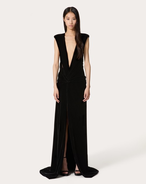 Red Valentino GOWN IN VELLUTO 2025