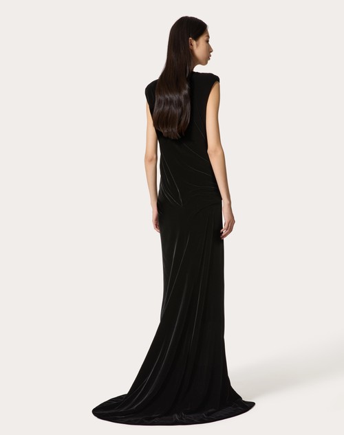 Red Valentino GOWN IN VELLUTO 2025