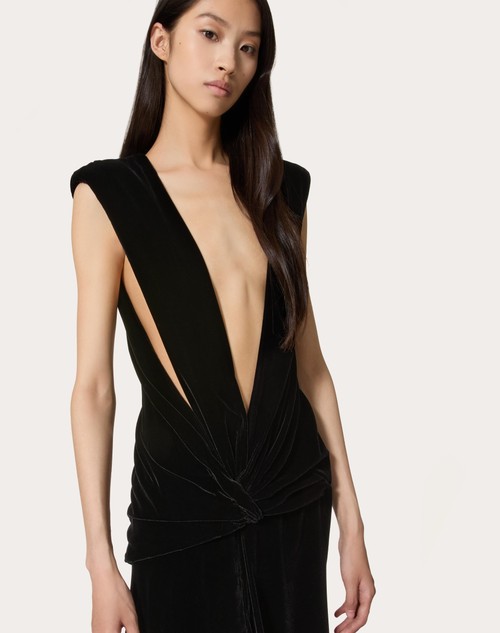 Red Valentino GOWN IN VELLUTO 2025