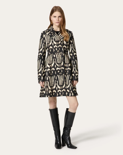 Red Valentino CAPPOTTO IN VALENTINO WILDPRINT 98 Nuovo