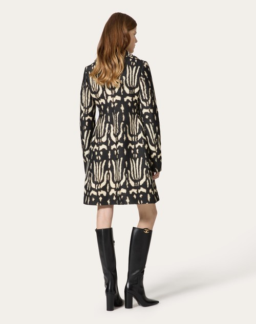 Red Valentino CAPPOTTO IN VALENTINO WILDPRINT 98 Nuovo
