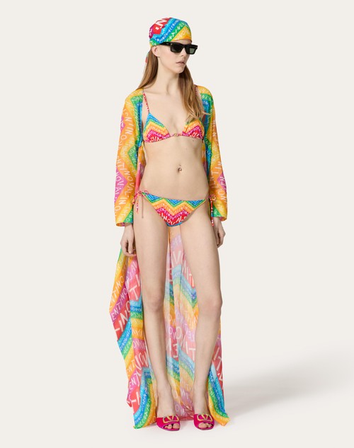 Red Valentino CAPPA IN MUSSOLA VALENTINO CHEVRON24 Pezzi Unici