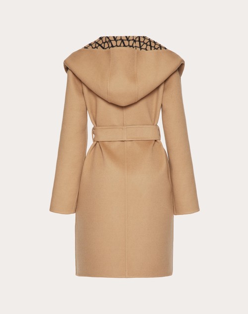 Red Valentino CAPPOTTO IN DOUBLE COAT TOILE ICONOGRAPHE Negozi Online