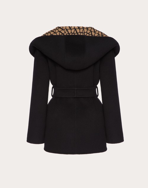 Red Valentino CAPPOTTO IN DOUBLE COAT TOILE ICONOGRAPHE Acquista Ora