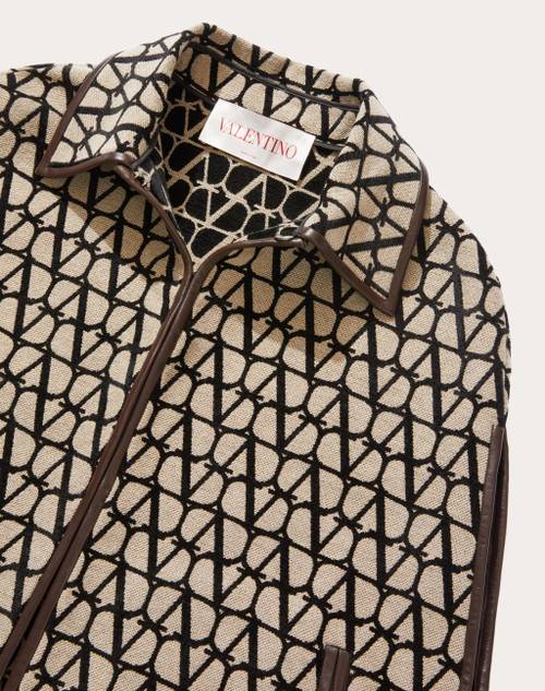 Red Valentino MANTELLA IN TOILE ICONOGRAPHE Promozione Limitata