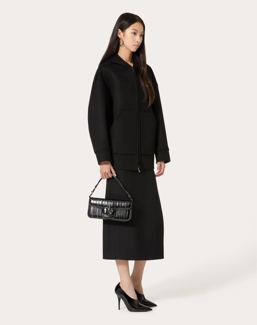 Red Valentino CABAN IN COMPACT DRAP Sottocosto