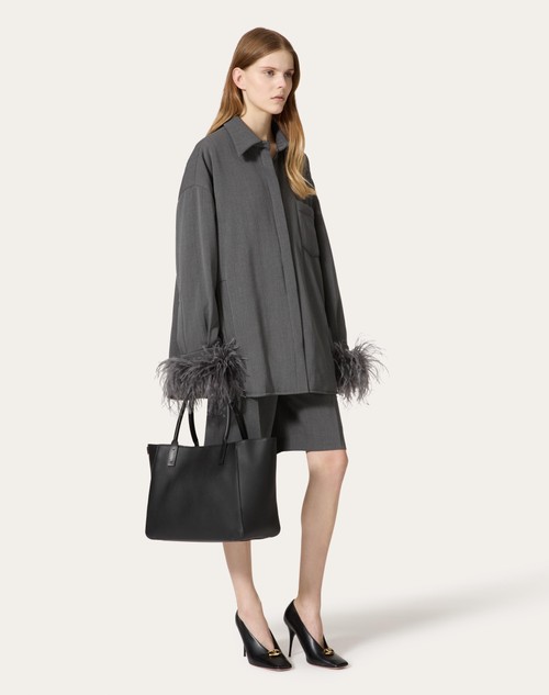 Red Valentino GIUBBINO IN ACTIVE GABARDINE Officina