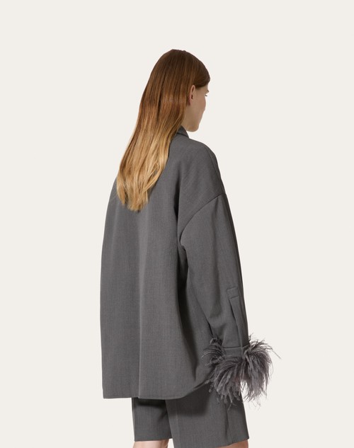 Red Valentino GIUBBINO IN ACTIVE GABARDINE Officina
