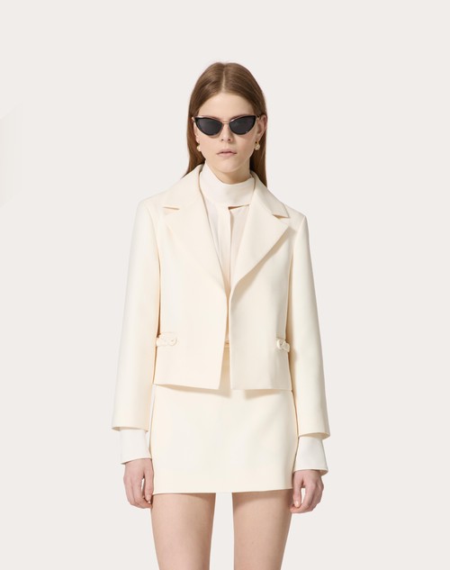 Red Valentino GIACCA IN CREPE COUTURE Offerta