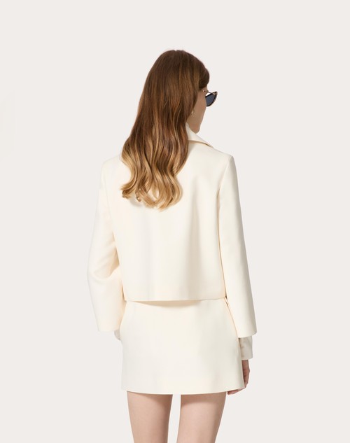 Red Valentino GIACCA IN CREPE COUTURE Offerta