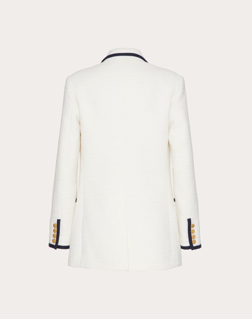 Red Valentino BLAZER IN CRISP TWEED Offerte