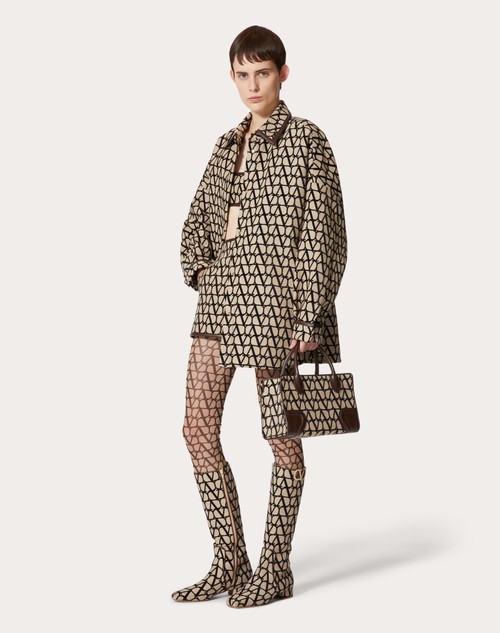 Red Valentino OVERSHIRT IN TOILE ICONOGRAPHE LIGHT Hotsell