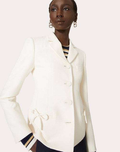 Red Valentino GIACCA IN CREPE COUTURE Vendita Calda