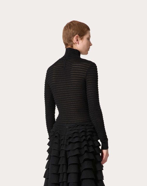 Red Valentino MAGLIA IN VISCOSA E LANA Negozio