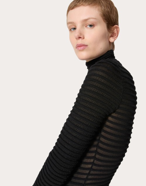 Red Valentino MAGLIA IN VISCOSA E LANA Negozio