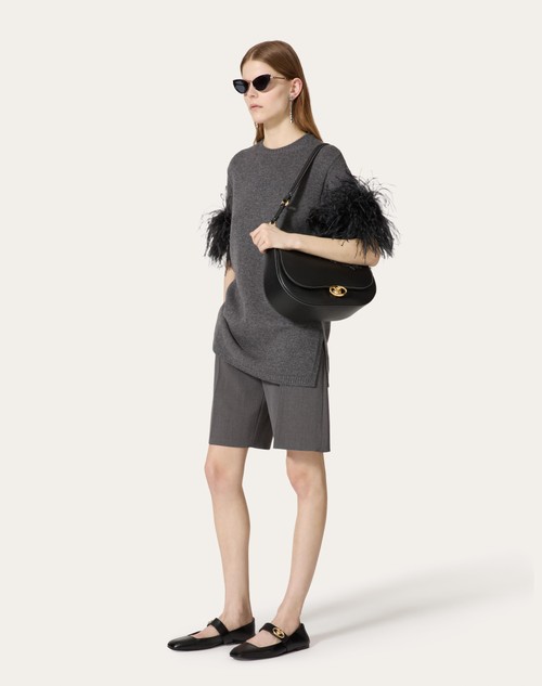 Red Valentino MAGLIA IN LANA CON PIUME 2025
