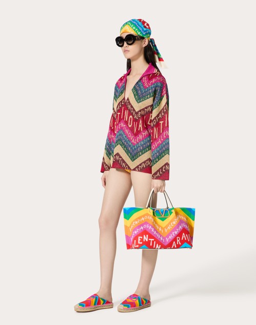 Red Valentino MAGLIA IN LUREX VALENTINO CHEVRON Spedizione Gratuita