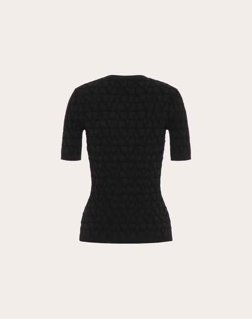 Red Valentino MAGLIA IN STRETCHED VISCOSE TOILE ICONOGRAPHE Convenienza