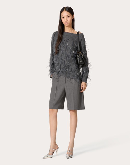 Red Valentino BERMUDA IN ACTIVE GABARDINE Negozio