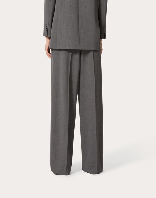 Red Valentino PANTALONI IN ACTIVE GABARDINE In Saldo