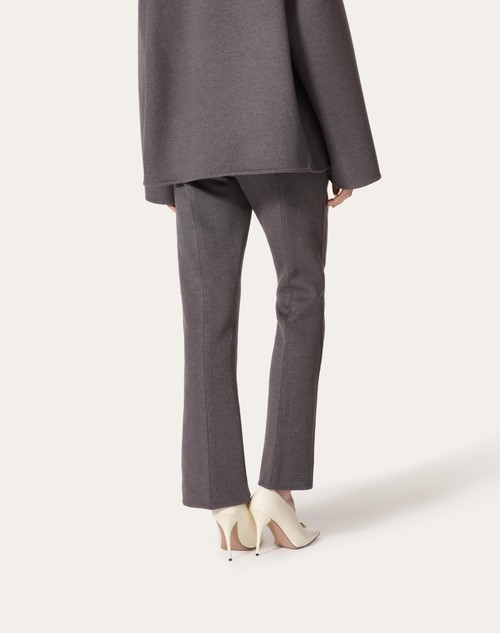 Red Valentino PANTALONI IN COMPACT DRAP Nuova