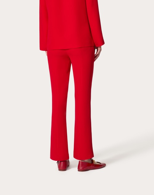 Red Valentino PANTALONI IN CADY COUTURE Vendita