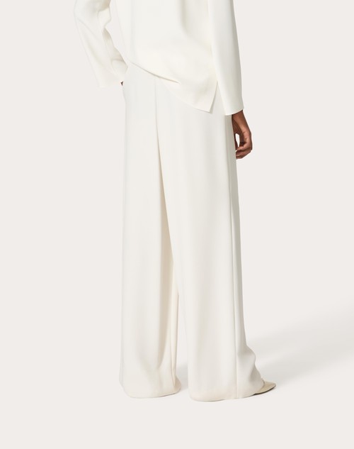 Red Valentino PANTALONI IN CADY COUTURE Negozi Online