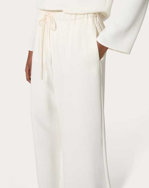 Red Valentino PANTALONI IN CADY COUTURE Negozi Online