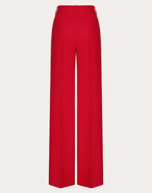 Red Valentino PANTALONI IN CREPE COUTURE Acquista Ora