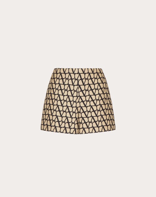 Red Valentino SHORTS IN CREPE COUTURE TOILE ICONOGRAPHE