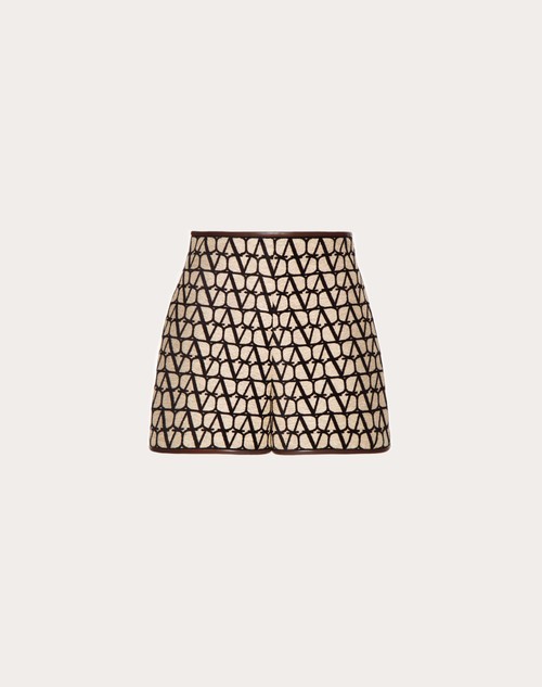 Red Valentino SHORTS IN TOILE ICONOGRAPHE LIGHT Fino Al -60%