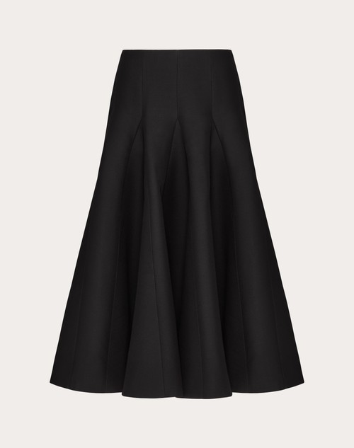 Red Valentino GONNA MIDI IN CREPE COUTURE