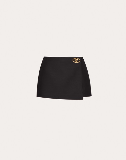 Red Valentino SKORT IN CREPE COUTURE
