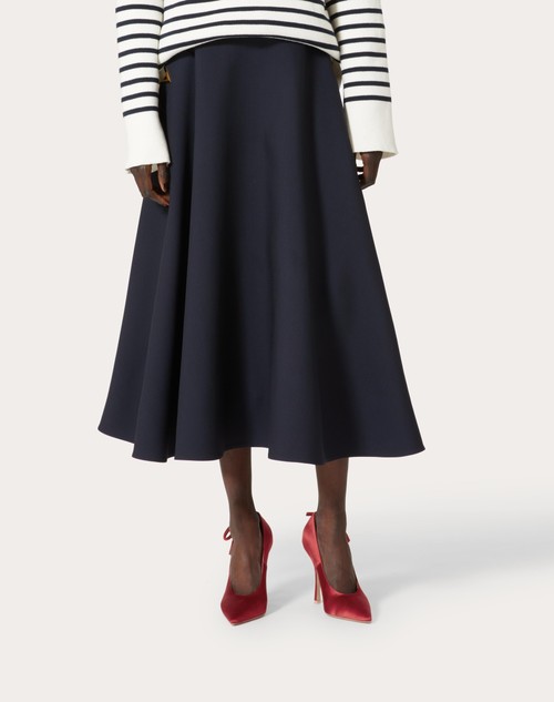 Red Valentino GONNA MIDI IN CREPE COUTURE I Più Venduti