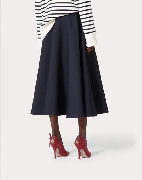 Red Valentino GONNA MIDI IN CREPE COUTURE I Più Venduti