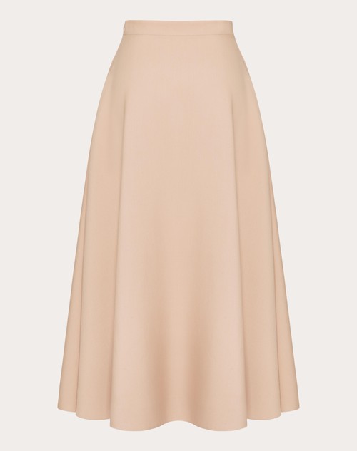 Red Valentino GONNA MIDI IN CREPE COUTURE Vendite Flash
