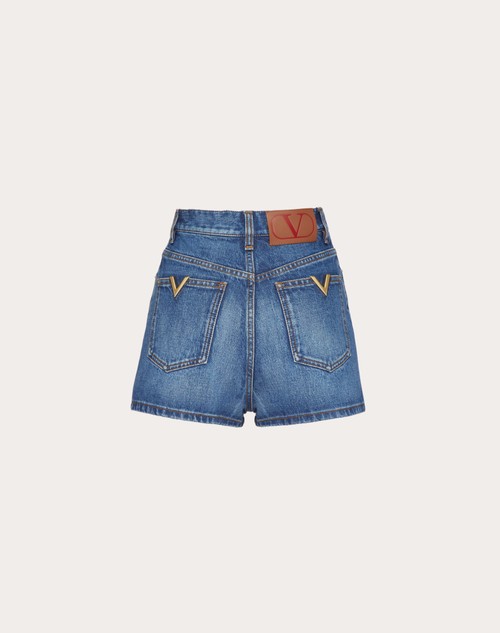 Red Valentino SHORTS IN DENIM Affare Del Giorno