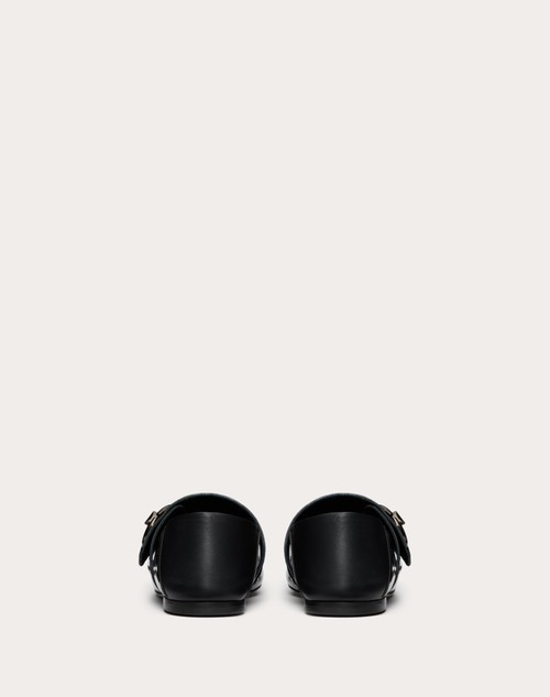 Red Valentino BALLERINA MARY-JANE VLOGO LOCKER IN VERNICE I Più Venduti
