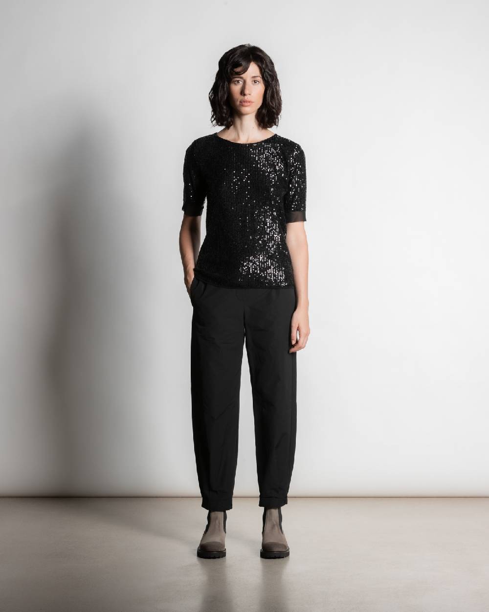 Rialto 48 T-SHIRT CON PAILLETTES Italy