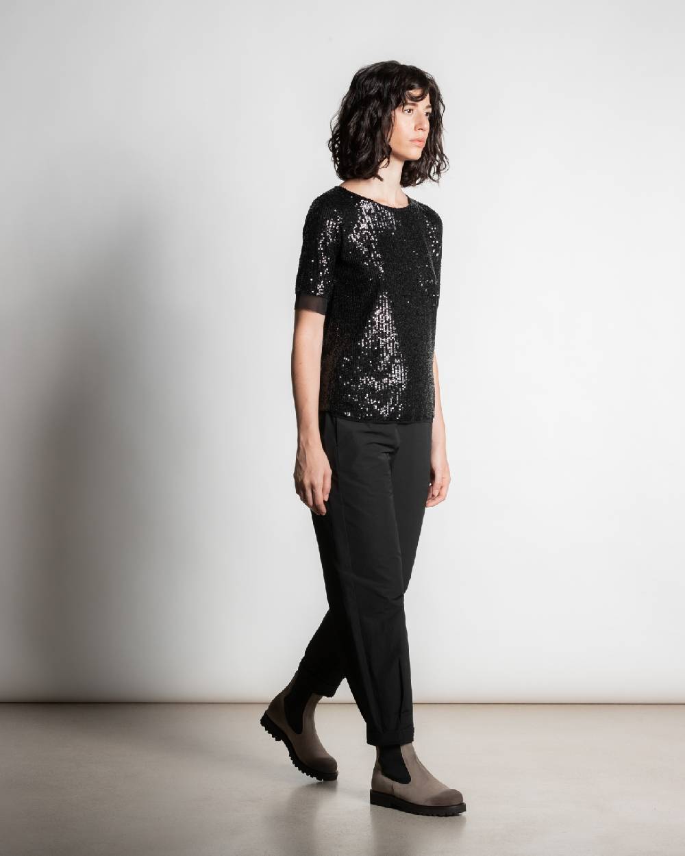 Rialto 48 T-SHIRT CON PAILLETTES Italy