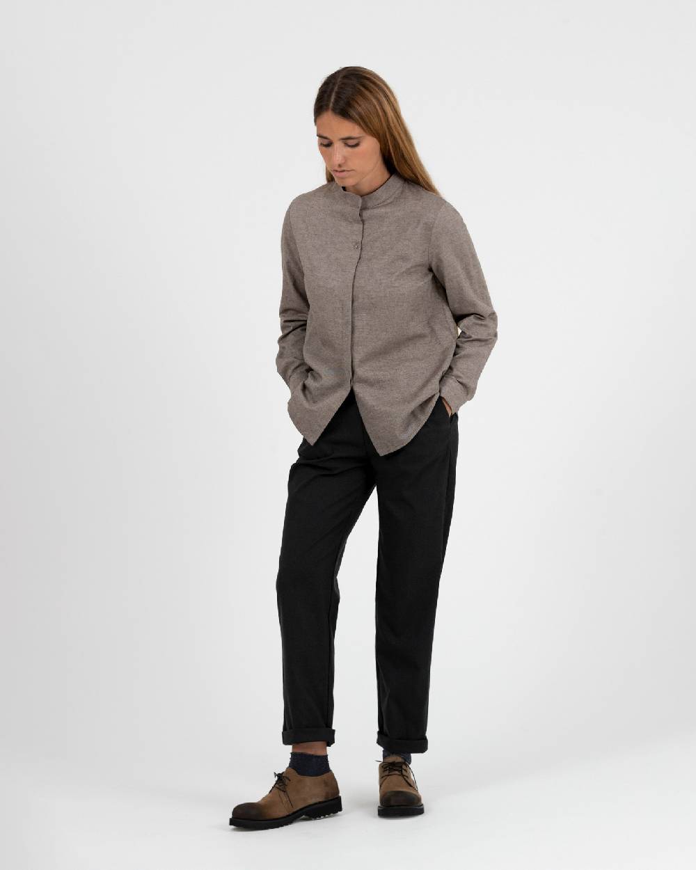 Rialto 48 CAMICIA CON BOTTONE SWAROVSKI Nuova