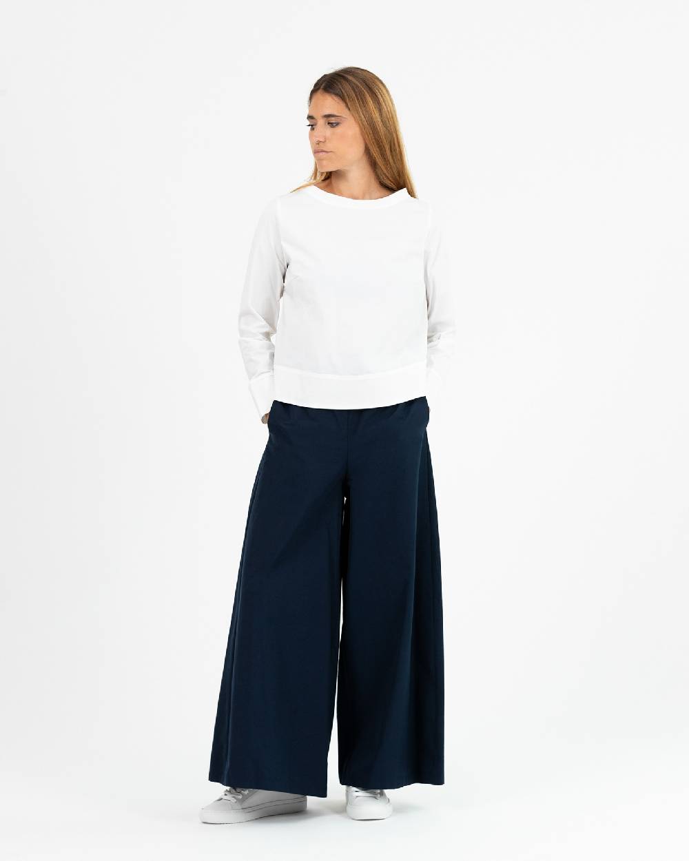 Rialto 48 PANTALONE A GAMBA LARGA Italia