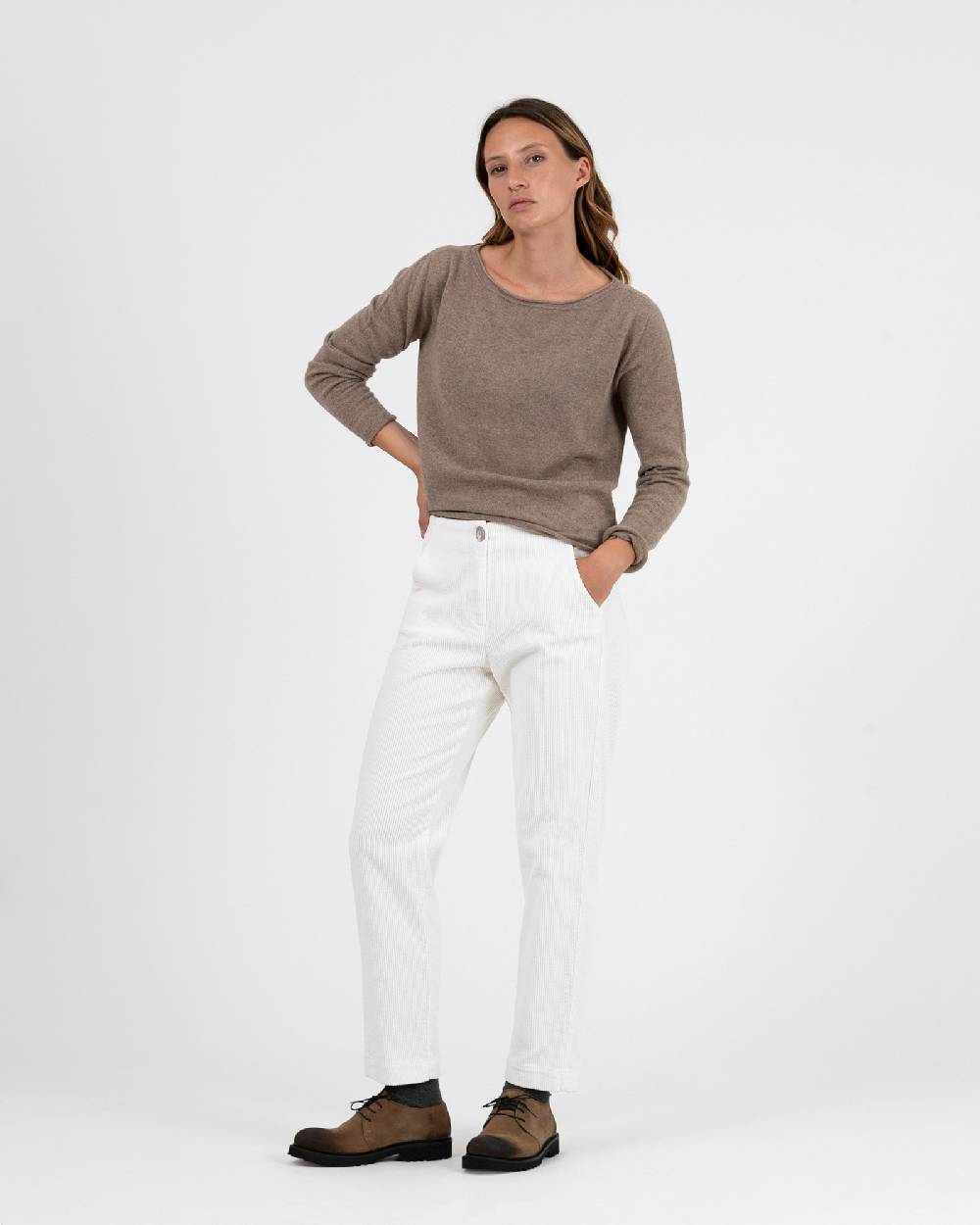 Rialto 48 PANTALONE DRITTO IN VELLUTO Italia