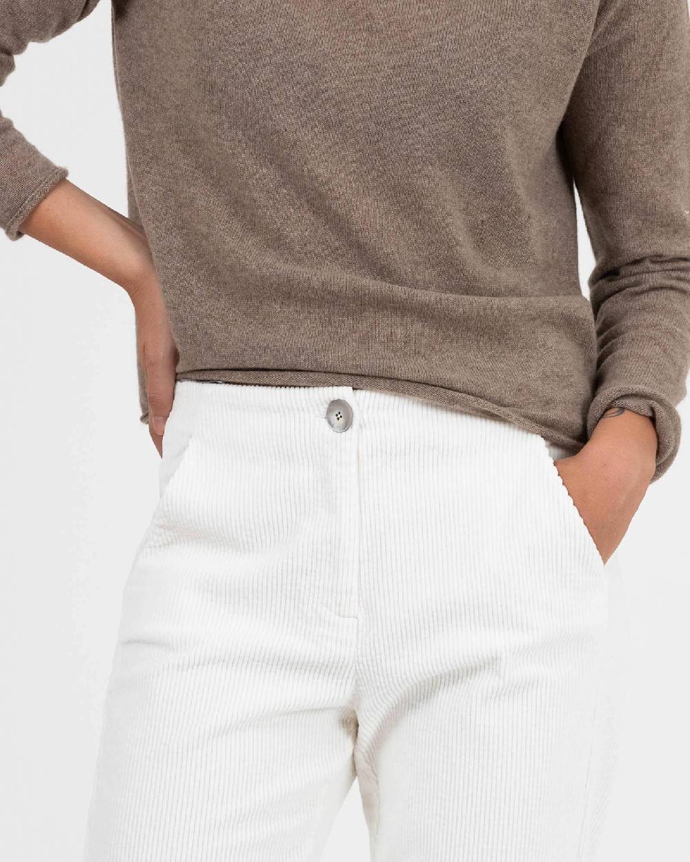 Rialto 48 PANTALONE DRITTO IN VELLUTO Italia