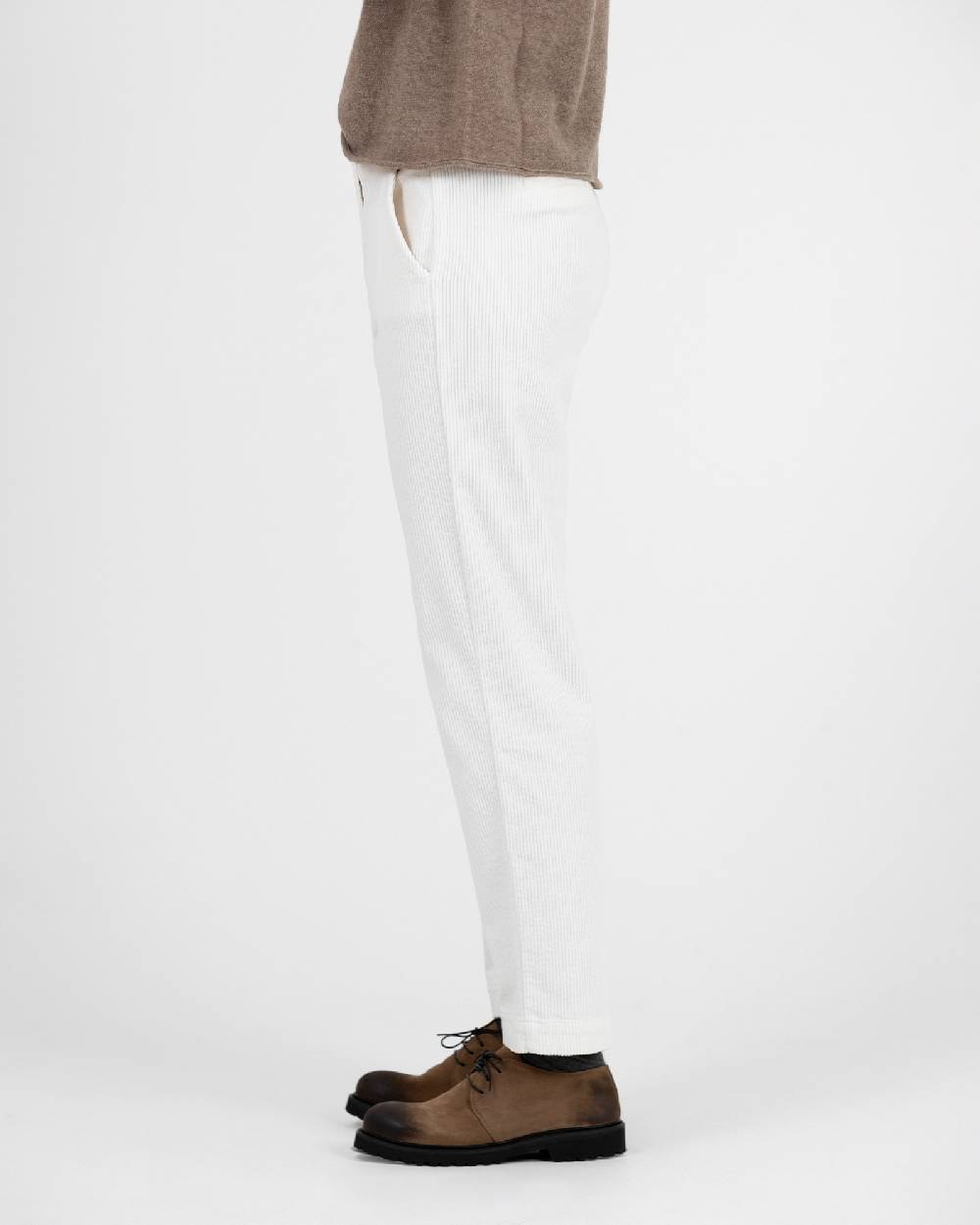 Rialto 48 PANTALONE DRITTO IN VELLUTO Italia