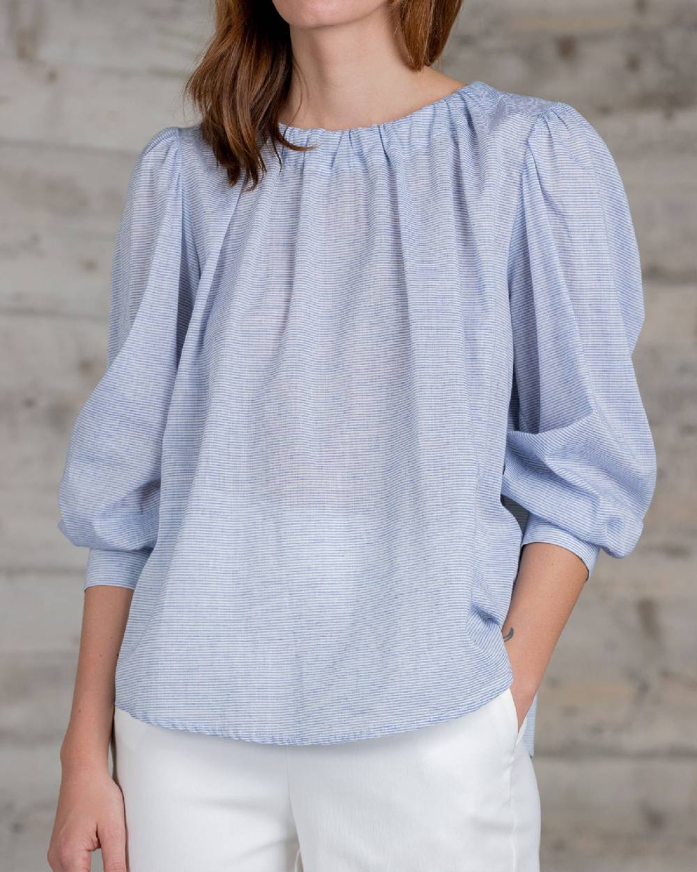 Rialto 48 CAMICIA CON COLLO ARRICCIATO Promozione Limitata